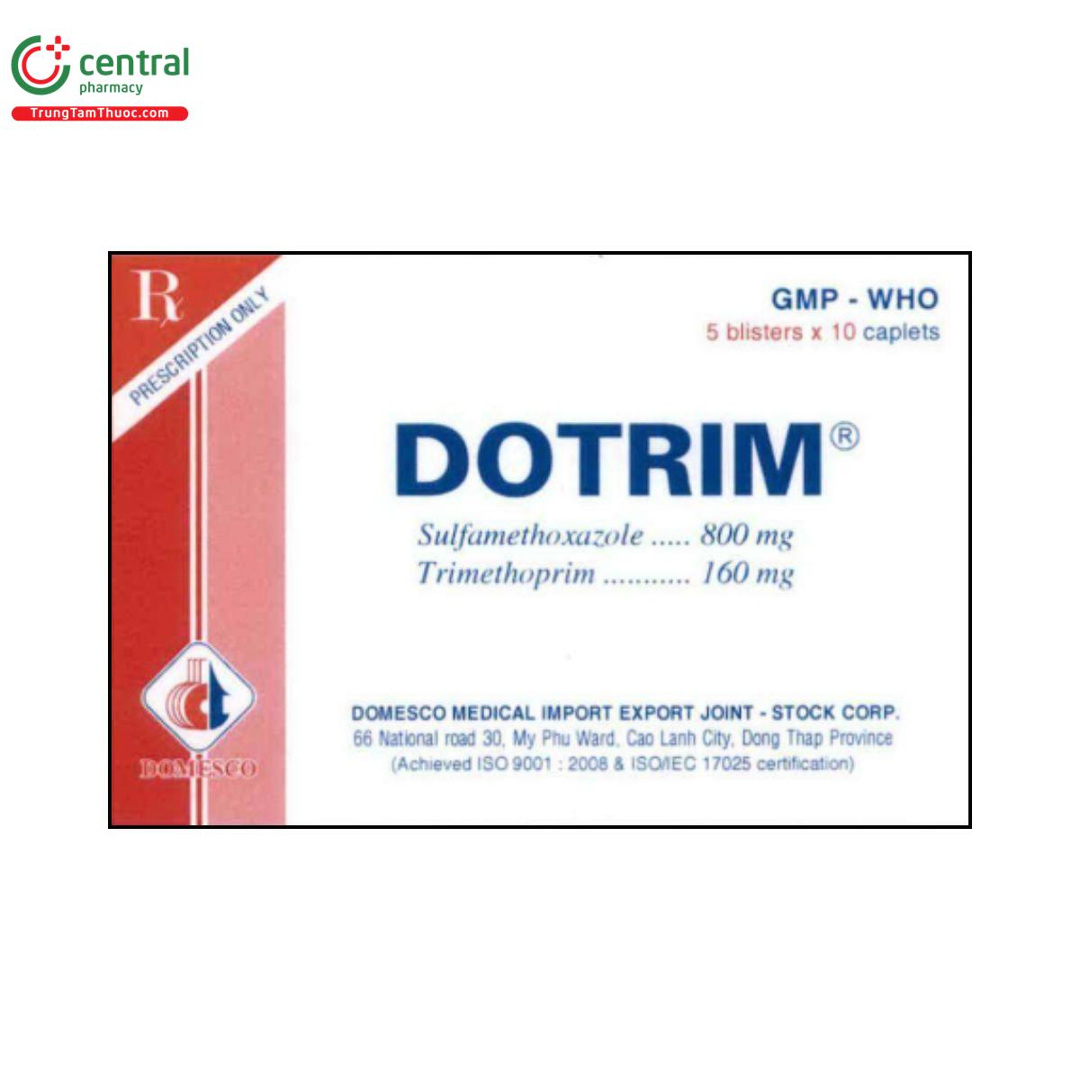 dotrim 800mg 160mg 2 D1310 dotrim 800mg 160mg 2 D1310