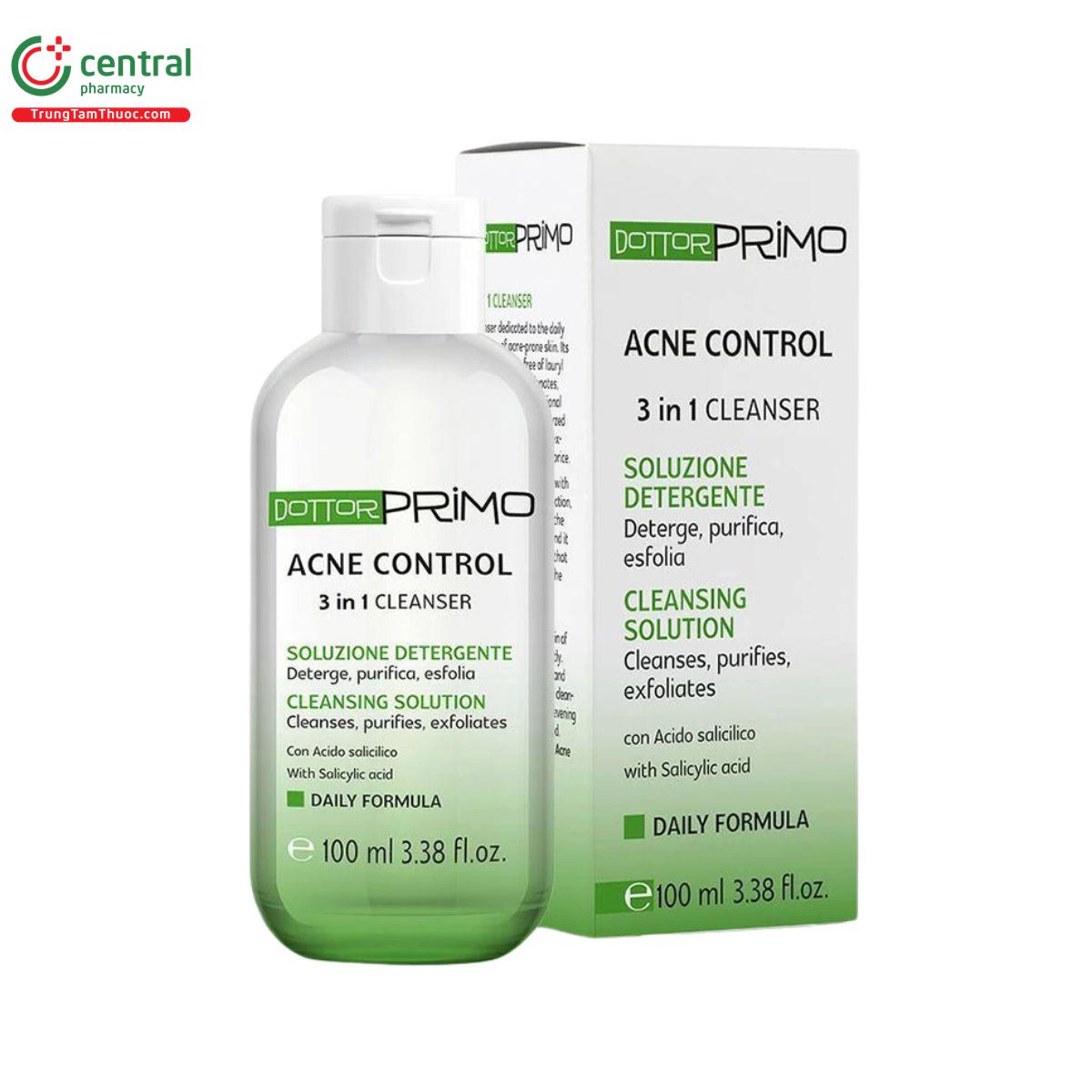 dottorprimo acne control 3in1 cleanser 1 D1171