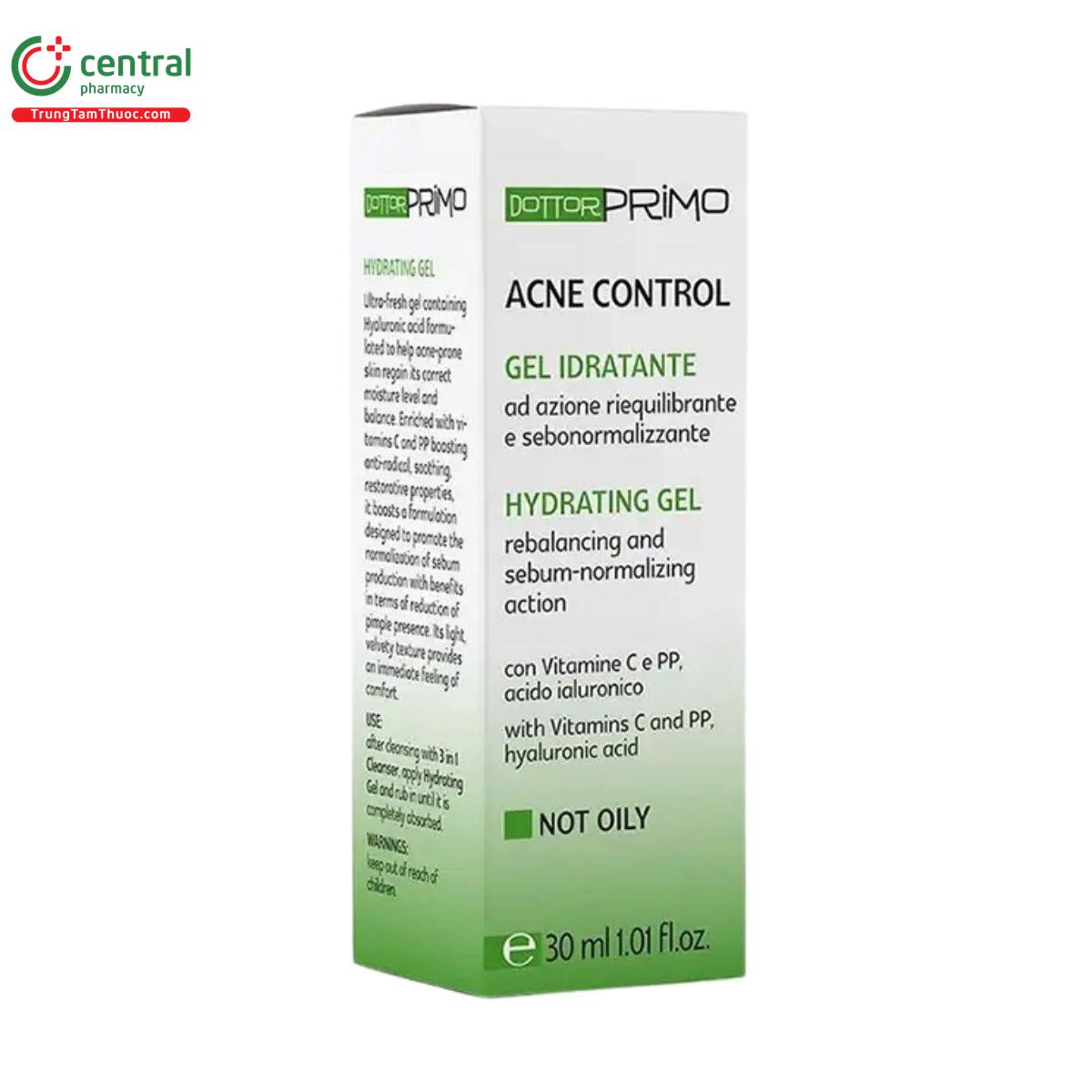 dottorprimo acne control hydrating gel 4 E2685