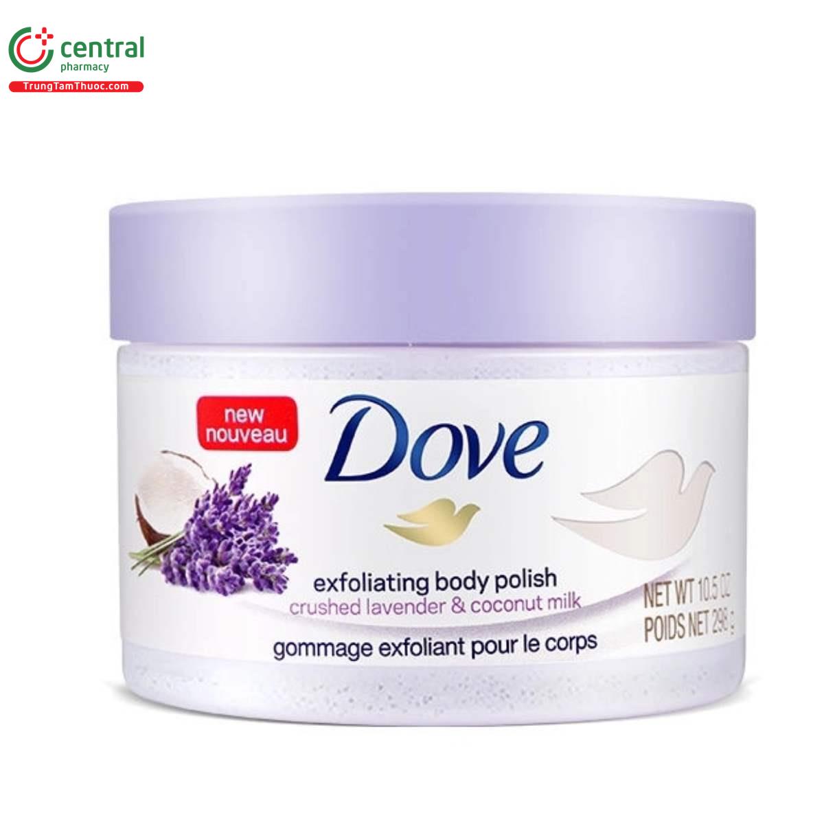 dove exfoliating body polish 298g 8 B0704