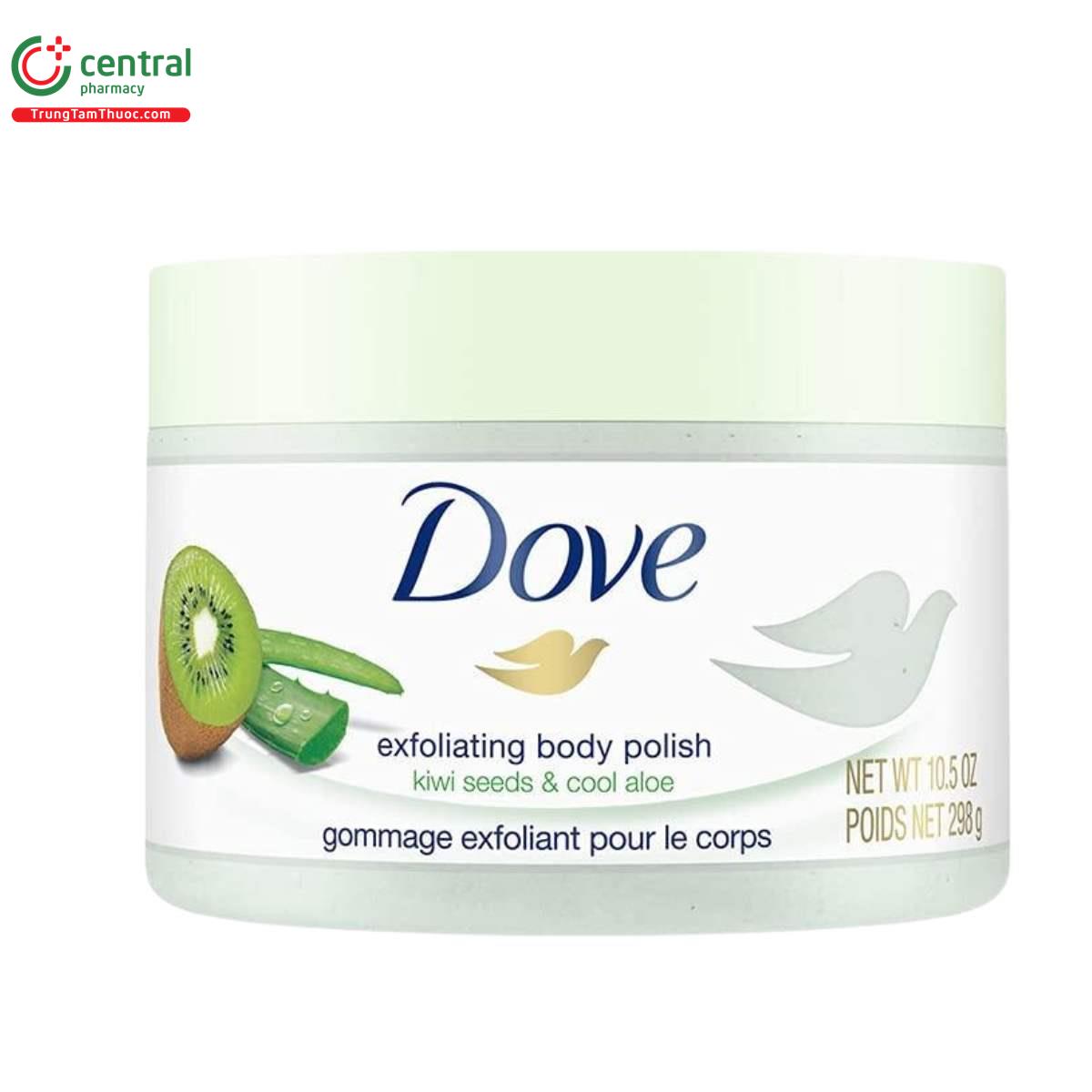 dove exfoliating body polish 298g 9 S7725