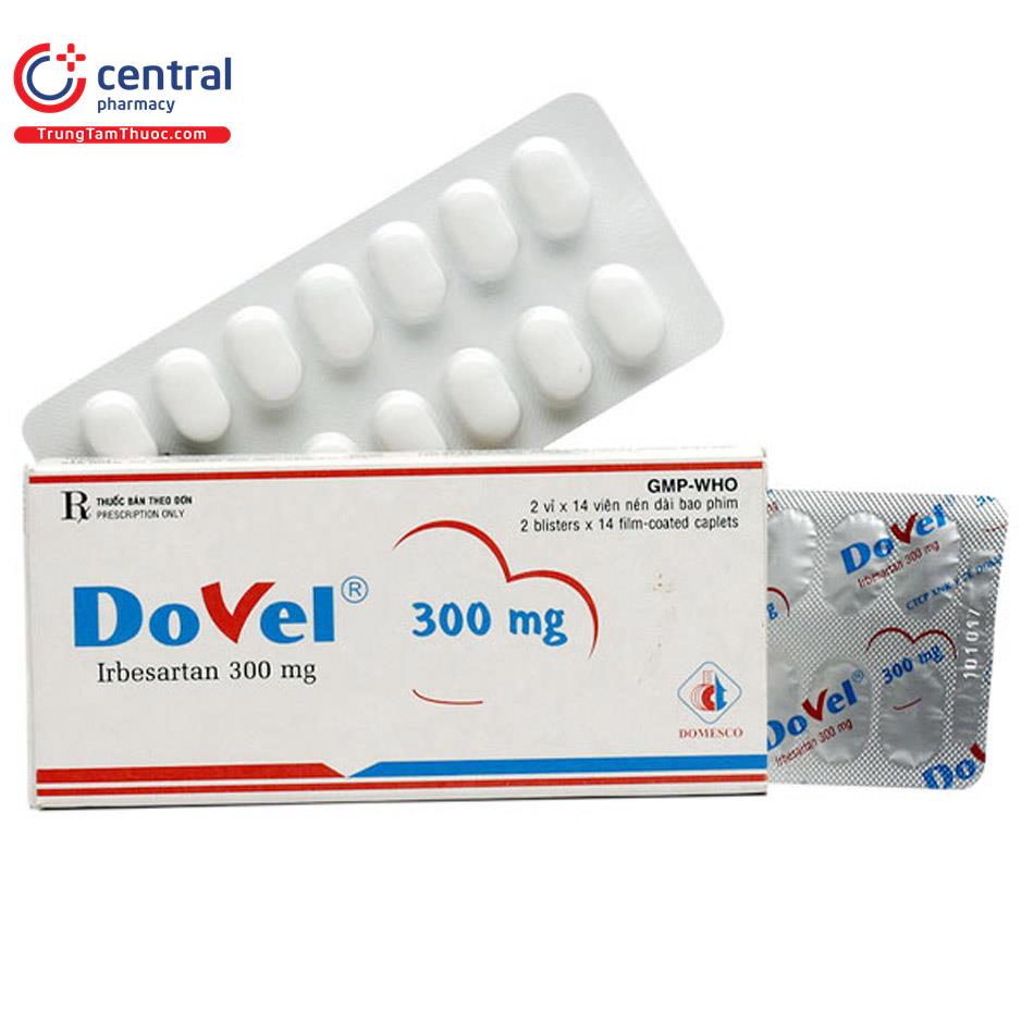 [CHÍNH HÃNG] Thuốc Dovel 300mg - điều trị tăng huyết áp