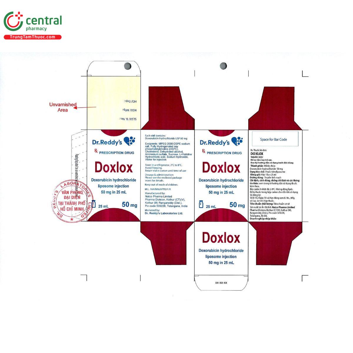 doxlox 50mg 25ml 2 V8653