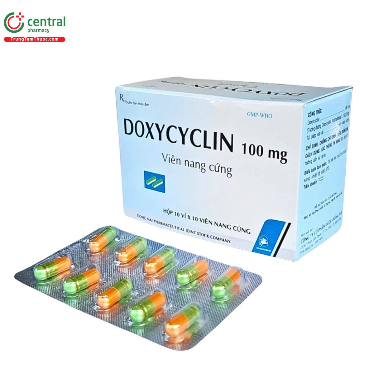 doxycyclin 100mg donaipharm 1 E2053 doxycyclin 100mg donaipharm 1 E2053