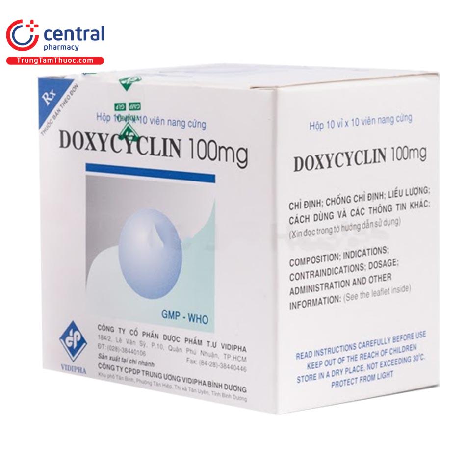 doxycyclin 100mg vidipha 3 F2158