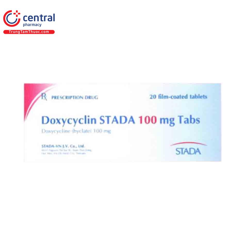 doxycycline 100mg 4 M4643
