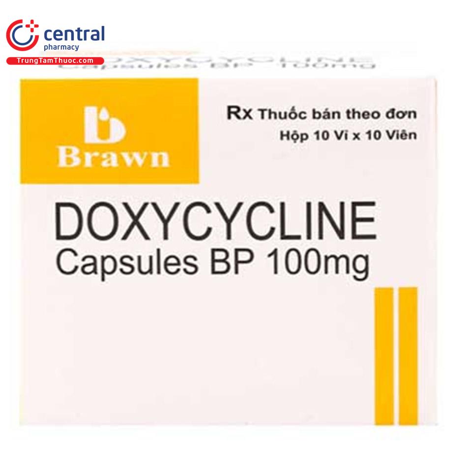 doxycycline capsules bp 100mg 2 T8828