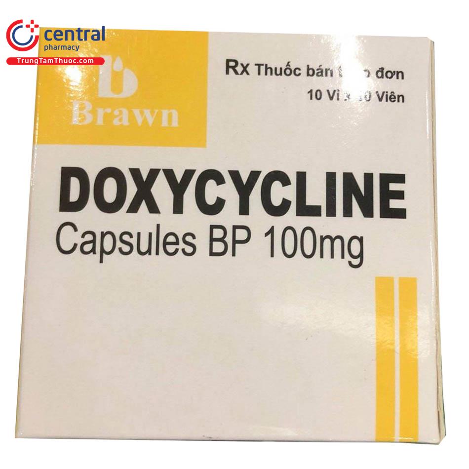 doxycycline capsules bp 100mg 3 H3644