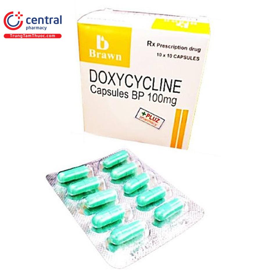 doxycycline capsules bp 100mg 5 H3335