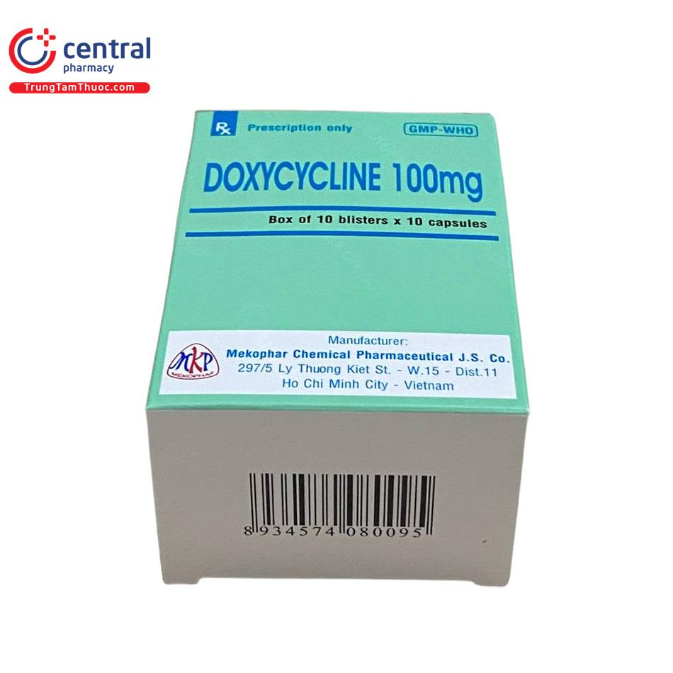 doxycycline mkp 100mg 7 M4252