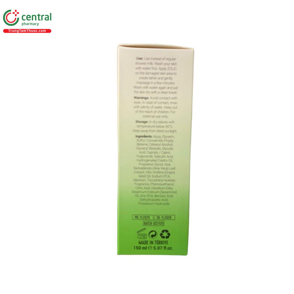 dr ea zolic body cleansing milk 4 N5070