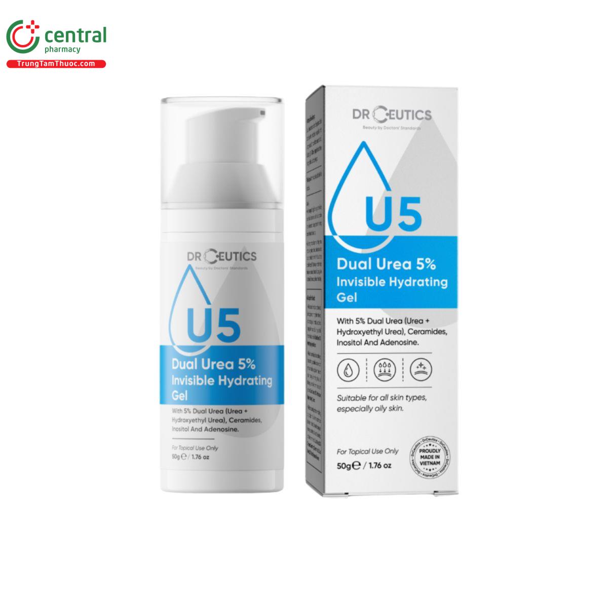 drceutics dual urea 5 invisible hydrating 1 D1036