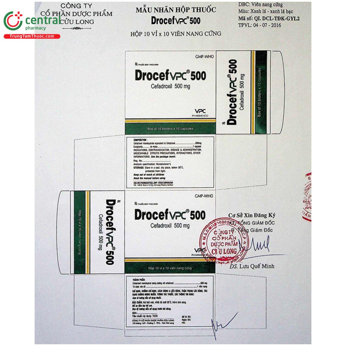 drocefvpc 500 4 M5157 drocefvpc 500 4 M5157