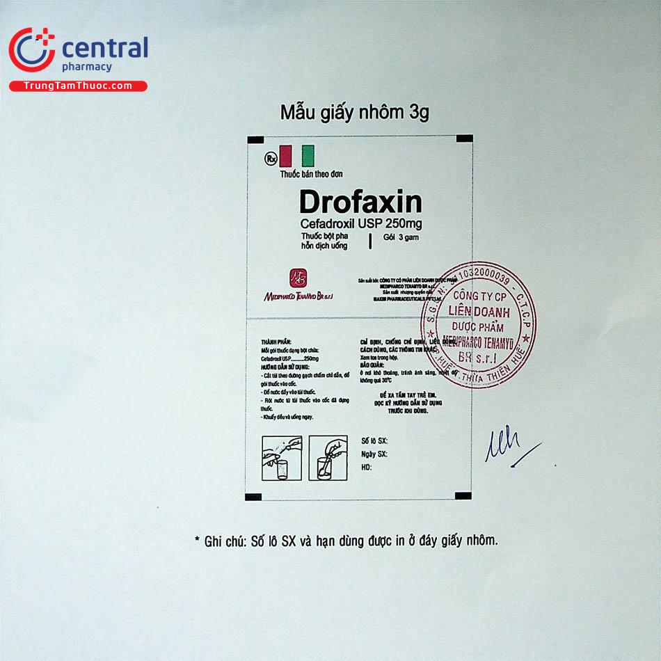 drofaxin 250 4 D1454