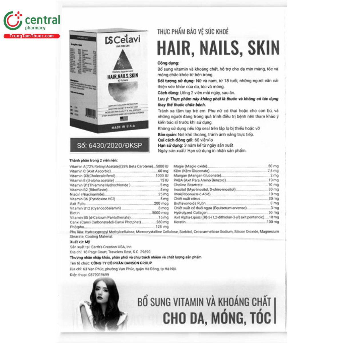 ds celavi hair nails skin 9 H3833