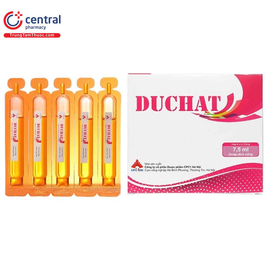 [CHÍNH HÃNG] Thuốc Duchat 7,5ml bổ sung vitamin và Acid Amin