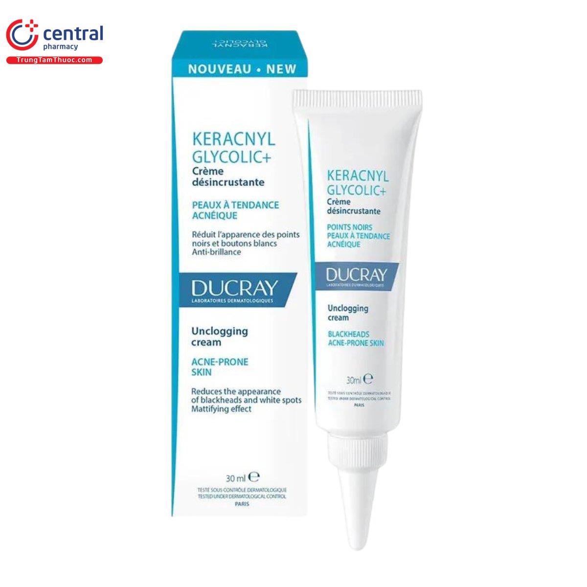 ducray keracnyl glycolic 1 E1874