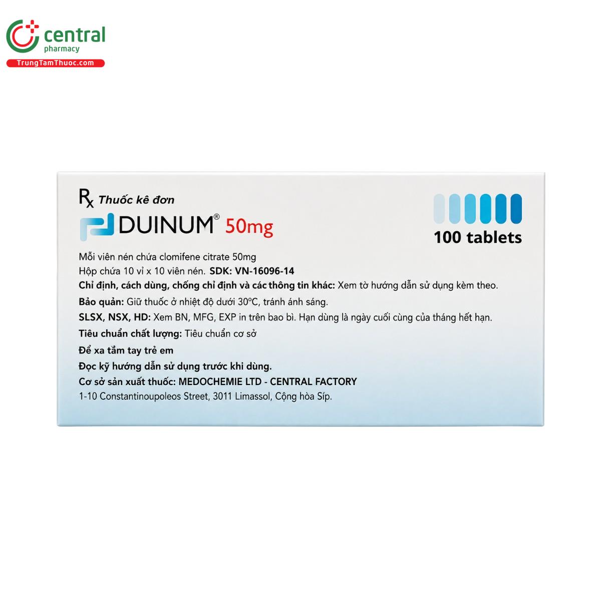 duinum 50mg 2 C0332
