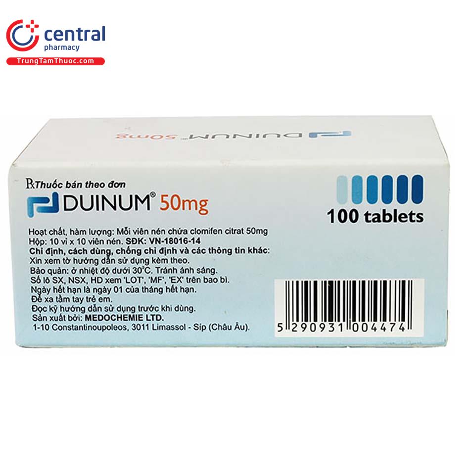 duinum 50mg 4 D1081