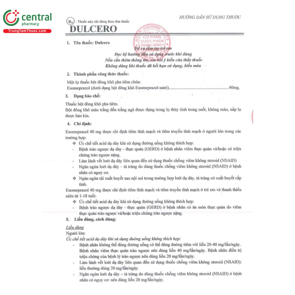 dulcero 40mg 3 Q6136