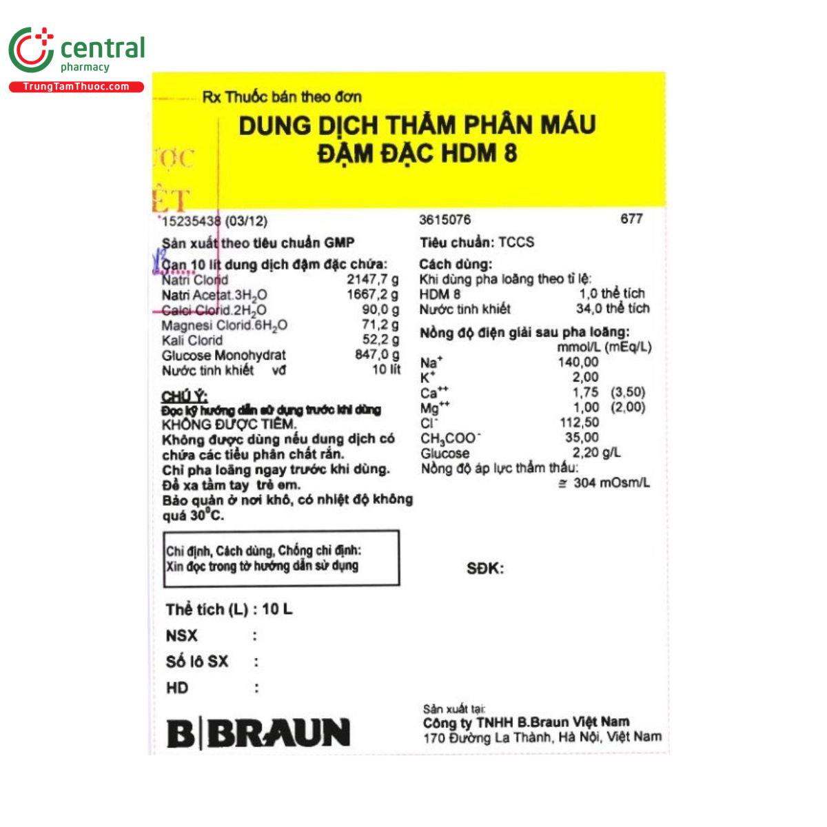 dung dich tham phan mau dam dac hdm 8 1 M4632 dung dich tham phan mau dam dac hdm 8 1 M4632
