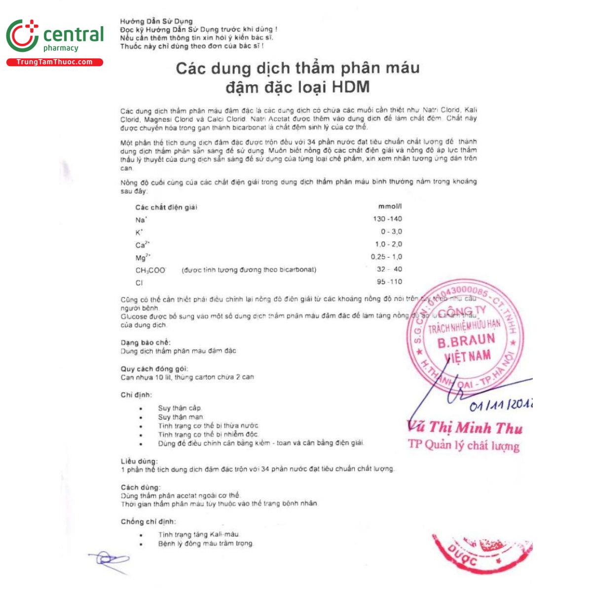 dung dich tham phan mau dam dac hdm 8 3 U8257 dung dich tham phan mau dam dac hdm 8 3 U8257
