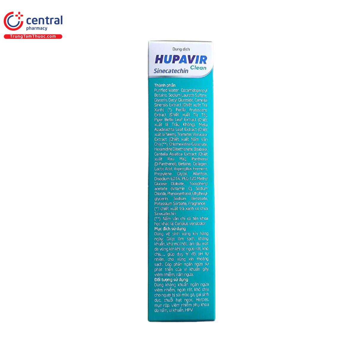 dung dich ve sinh hupavir 2 N5207