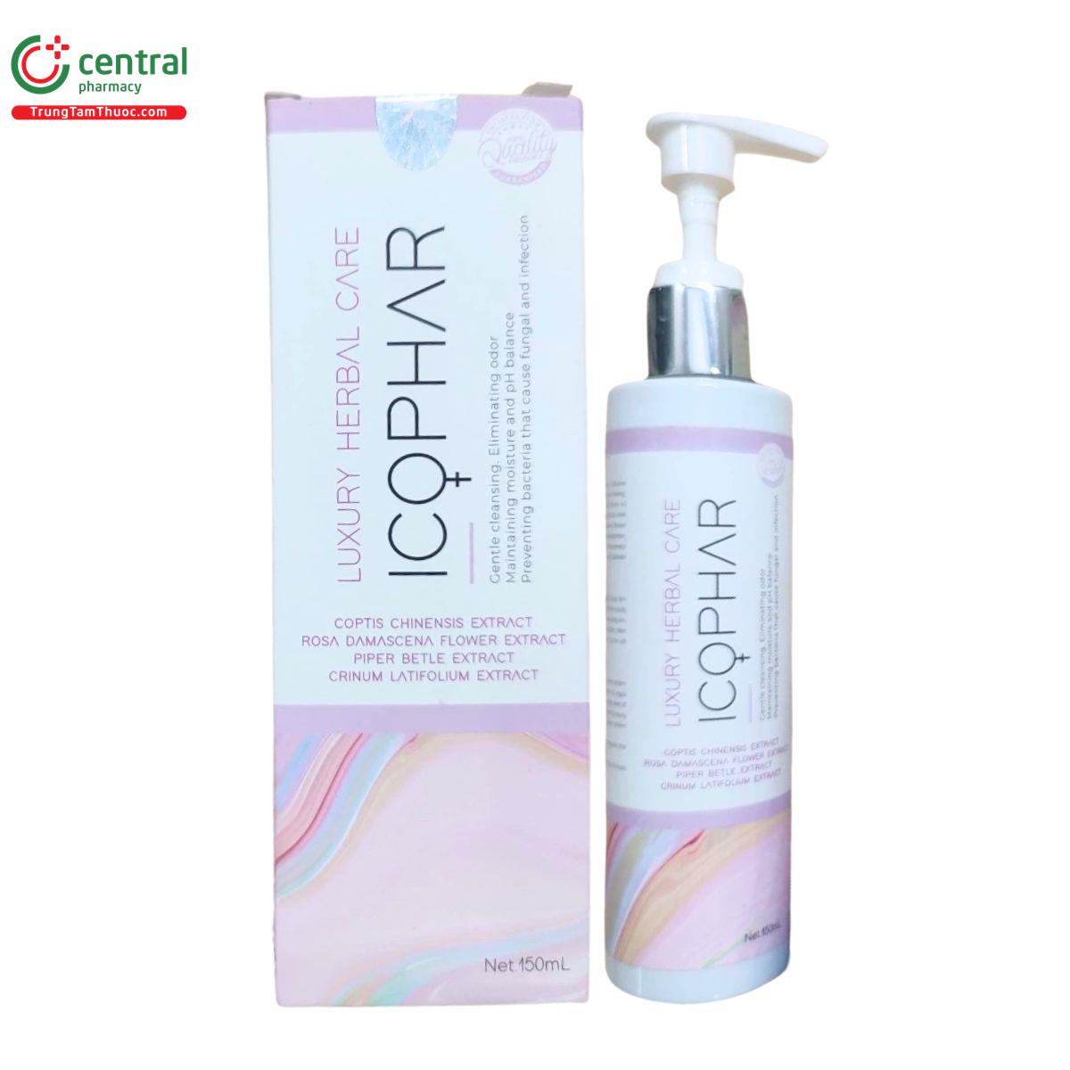 dung dich ve sinh luxury herbal care icophar 1 K4336