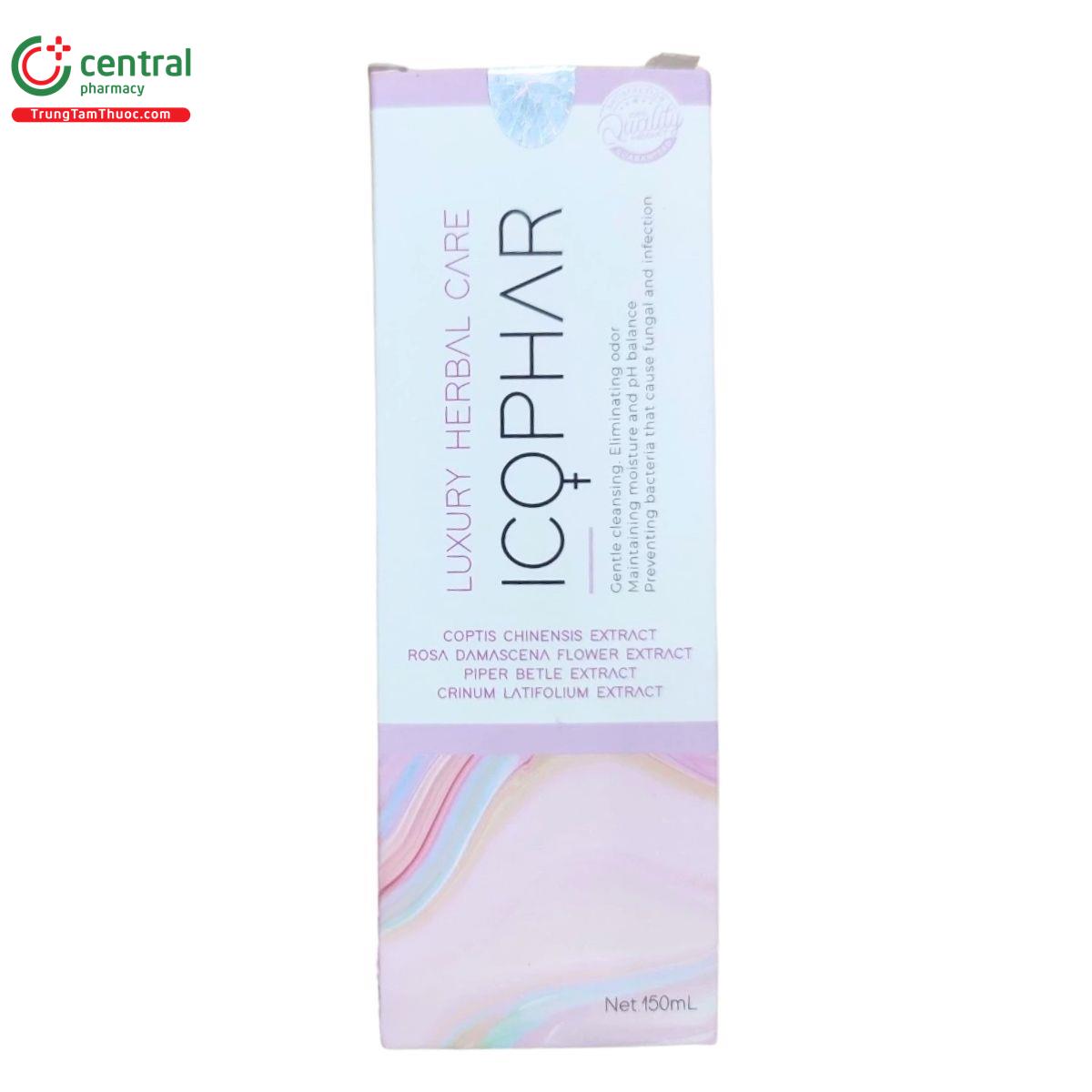 dung dich ve sinh luxury herbal care icophar 3 L4348