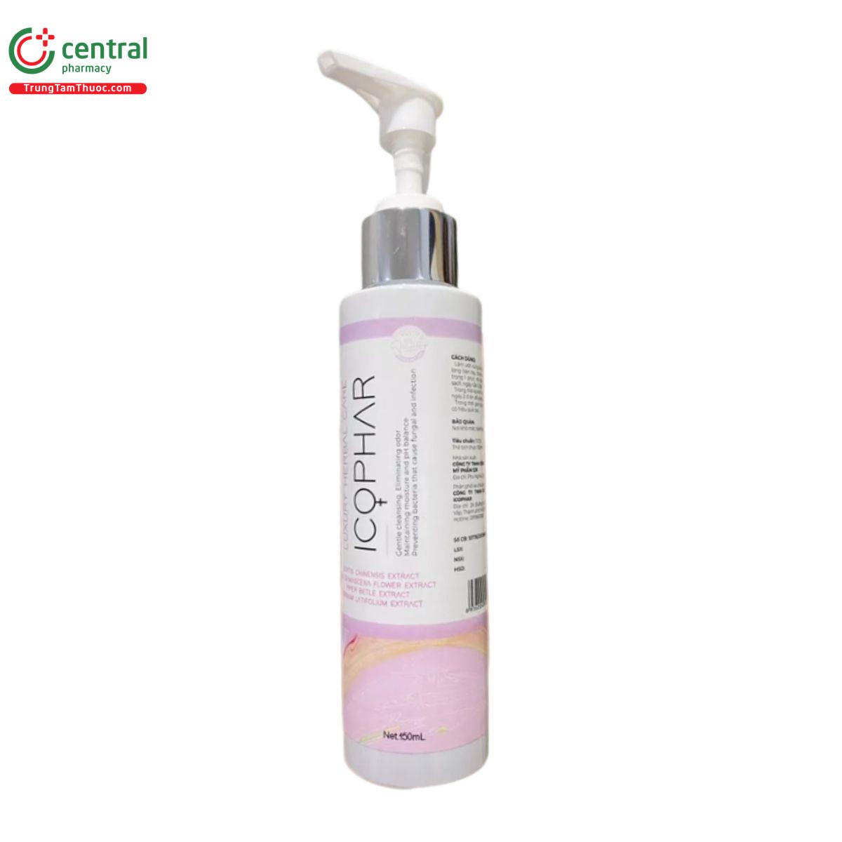 dung dich ve sinh luxury herbal care icophar 6 V8042