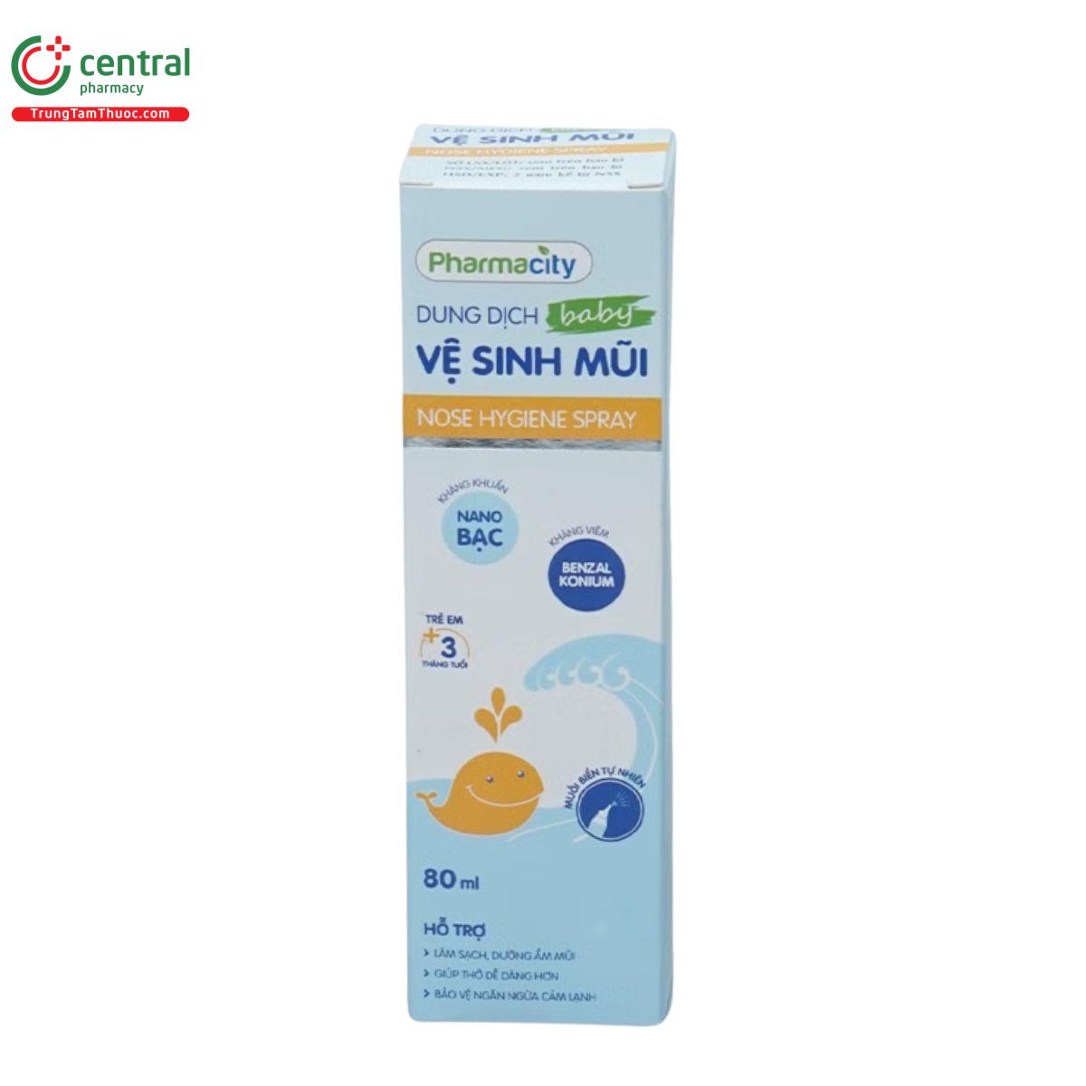 dung dich ve sinh mui nose hygiene spray baby 3 E2518