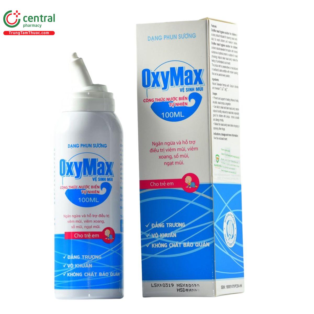 dung dich ve sinh mui oxymax tre em 2 B0070 dung dich ve sinh mui oxymax tre em 2 B0070