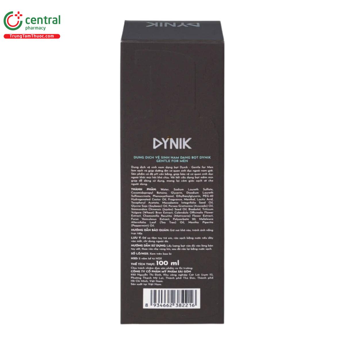 dung dich ve sinh nam dang bot dynik gentle for men 3 R7212