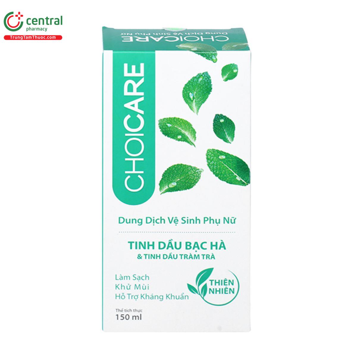 dung dich ve sinh phu nu choicare bac ha 150ml 3 K4225