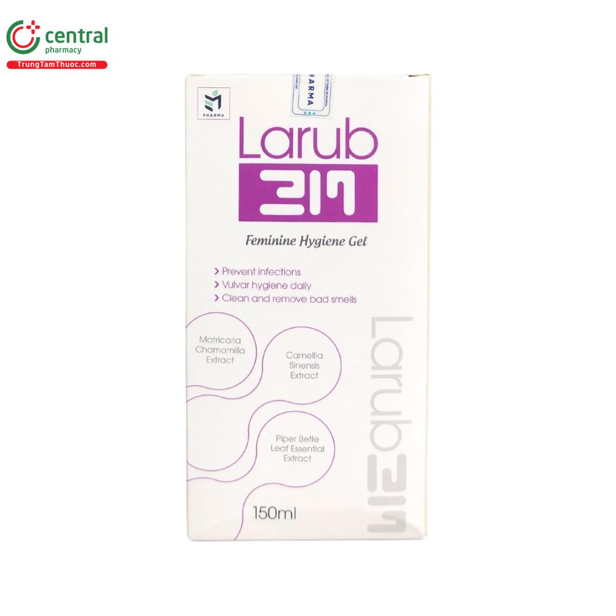 dung dich ve sinh phu nu larub 3m 150ml 5 L4301