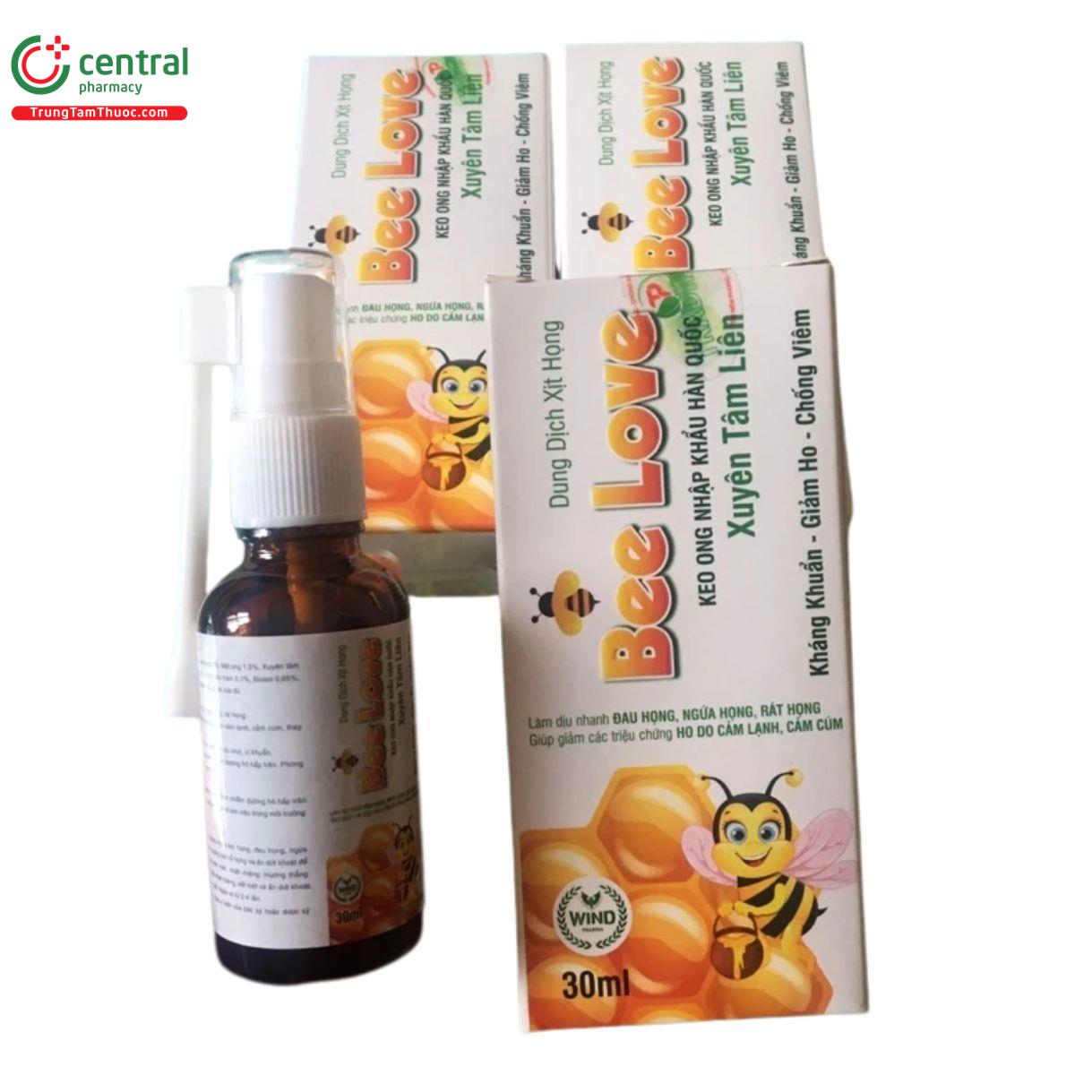 dung dich xit hong bee love 3 B0305