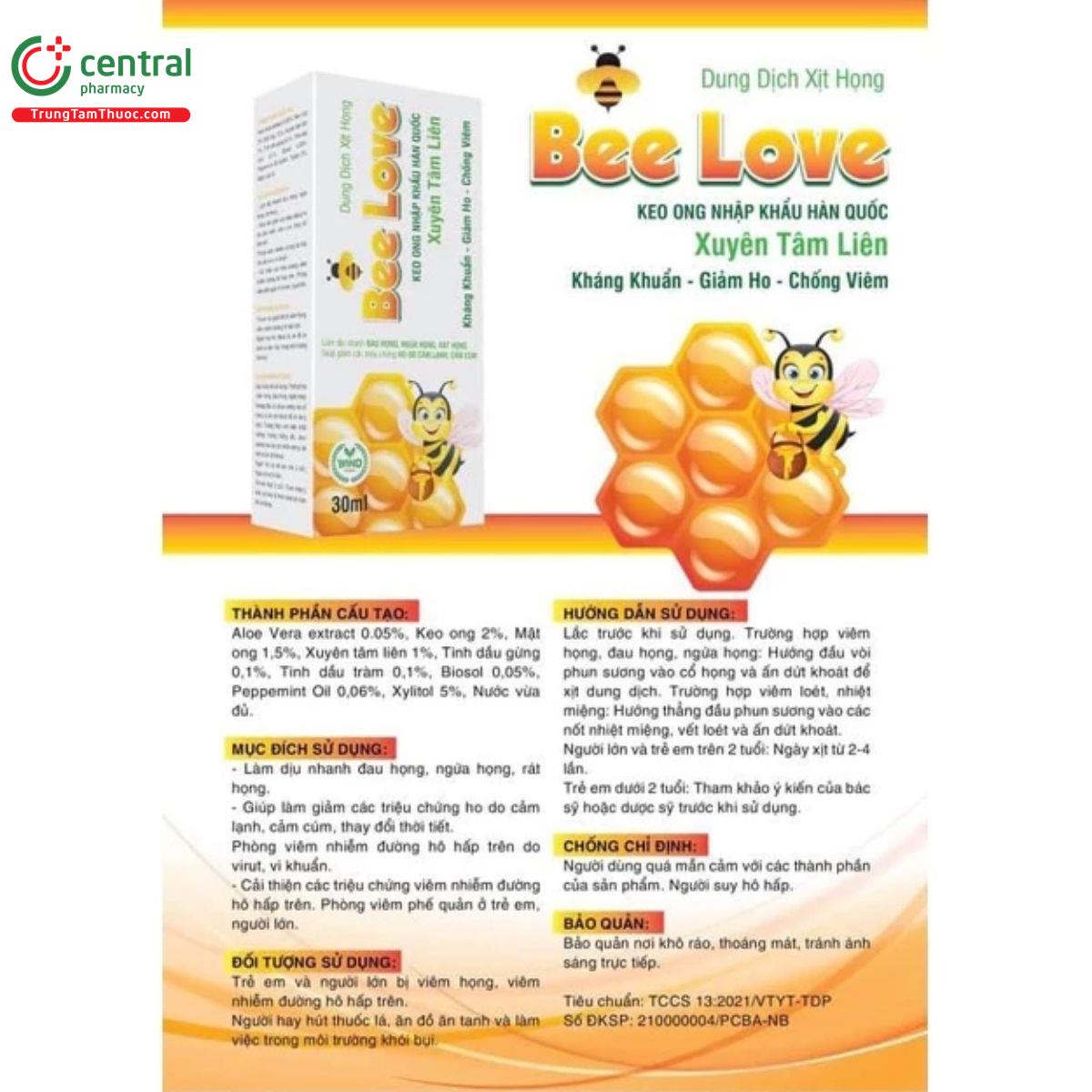 dung dich xit hong bee love 4 O6678