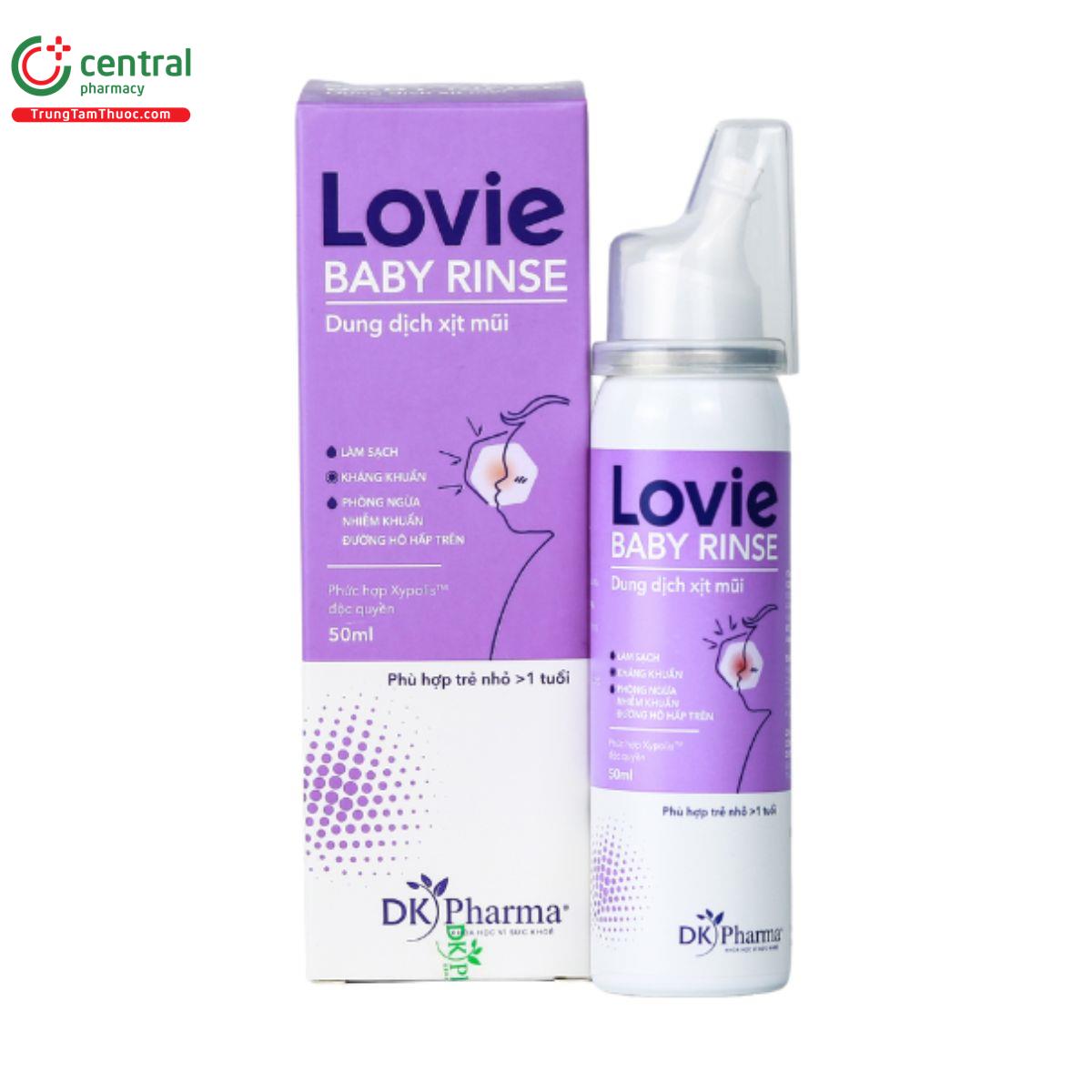 dung dich xit mui lovie baby rinse 2 B0836 dung dich xit mui lovie baby rinse 2 B0836