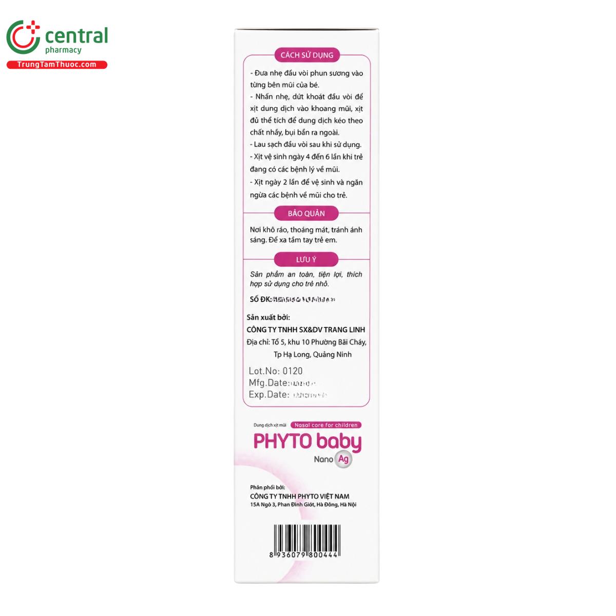 dung dich xit mui tre em phyto baby nanoag 4 C0321 dung dich xit mui tre em phyto baby nanoag 4 C0321