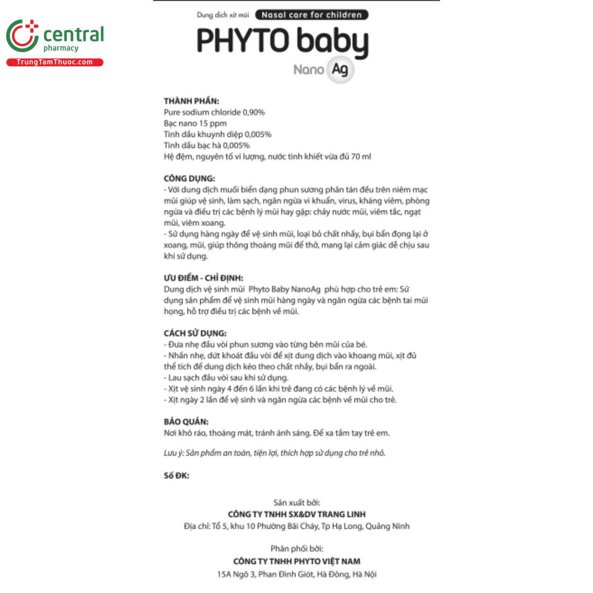 dung dich xit mui tre em phyto baby nanoag 8 P6200 dung dich xit mui tre em phyto baby nanoag 8 P6200