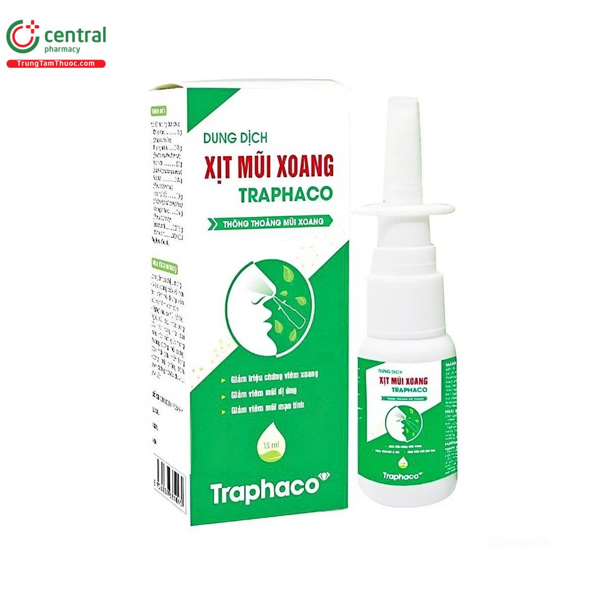 dung dich xit mui xoang traphaco 1 E1814 dung dich xit mui xoang traphaco 1 E1814