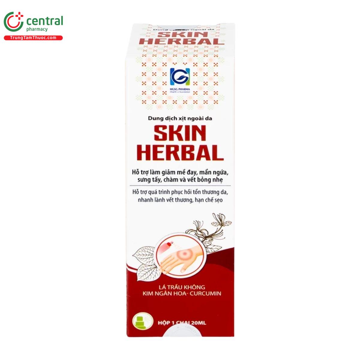 dung dich xit ngoai da skin herbal 2 G2710