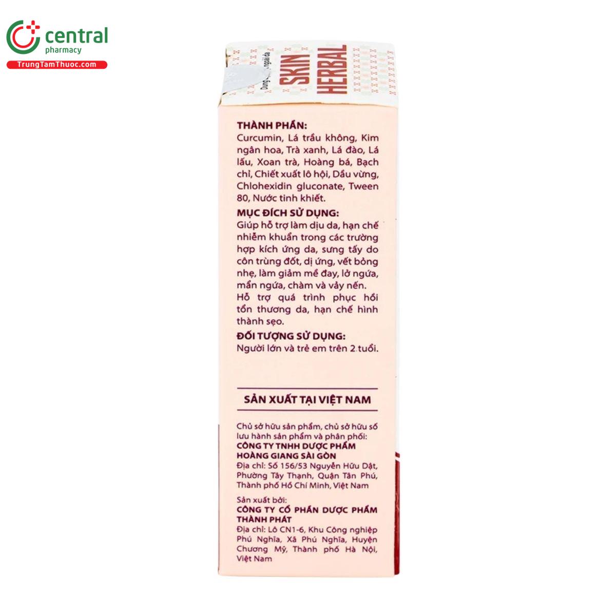 dung dich xit ngoai da skin herbal 5 J3086