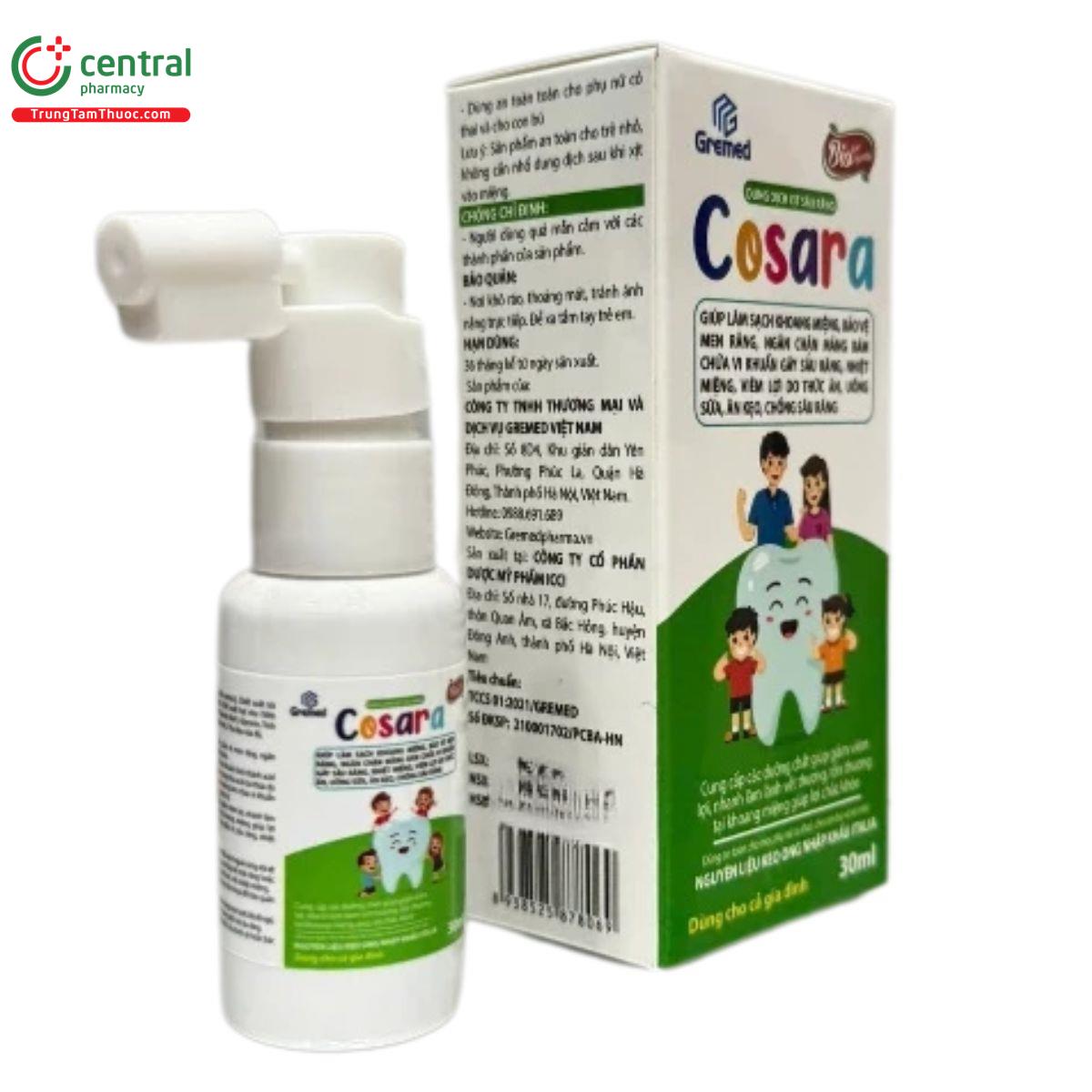 dung dich xit sau rang cosara 2 I3406 dung dich xit sau rang cosara 2 I3406
