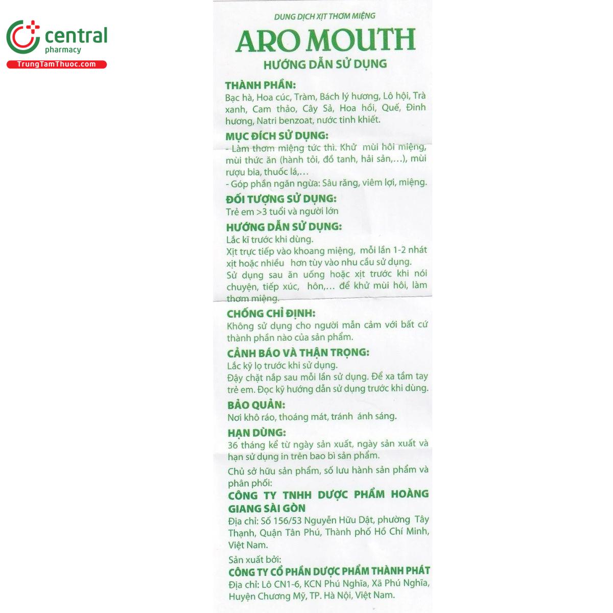 dung dich xit thom mieng aro mouth 9 S7242