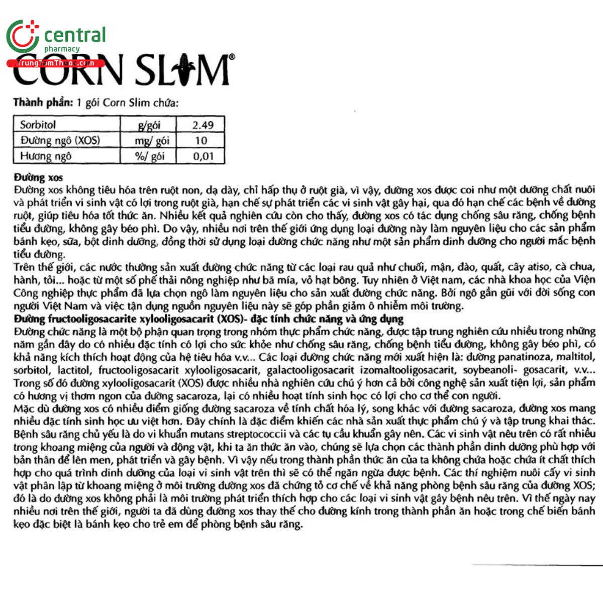 duong an kieng corn slim 9 U8062