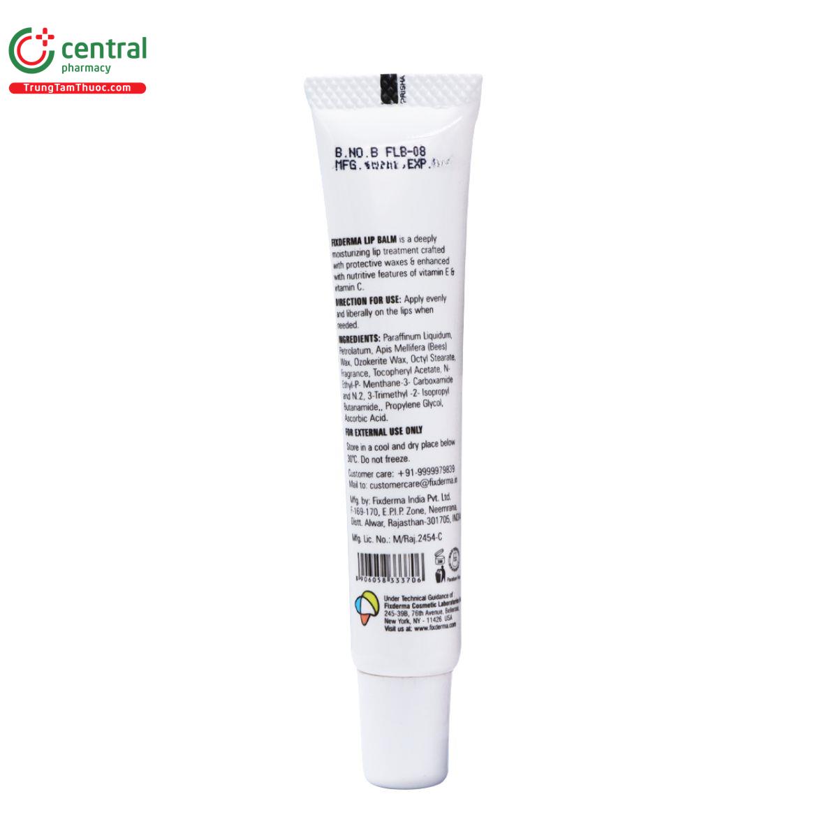 duong moi fixderma lip balm 10 G2832