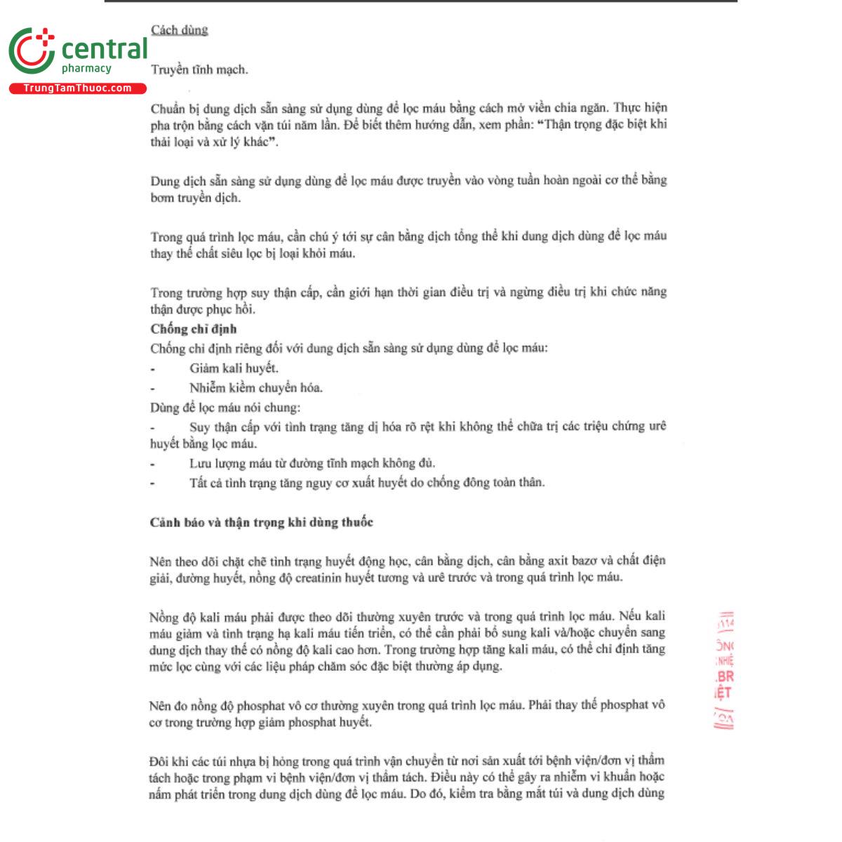 duosol without potassium solution for haemofiltration 1000ml 4 B0121 duosol without potassium solution for haemofiltration 1000ml 4 B0121