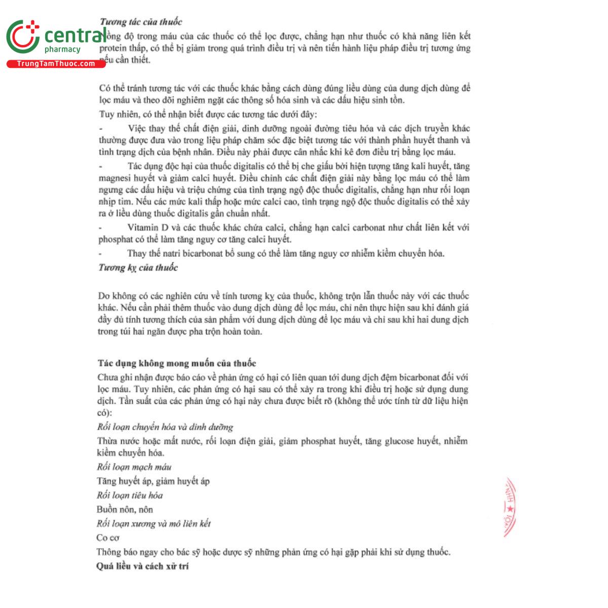 duosol without potassium solution for haemofiltration 1000ml 6 P6778 duosol without potassium solution for haemofiltration 1000ml 6 P6778