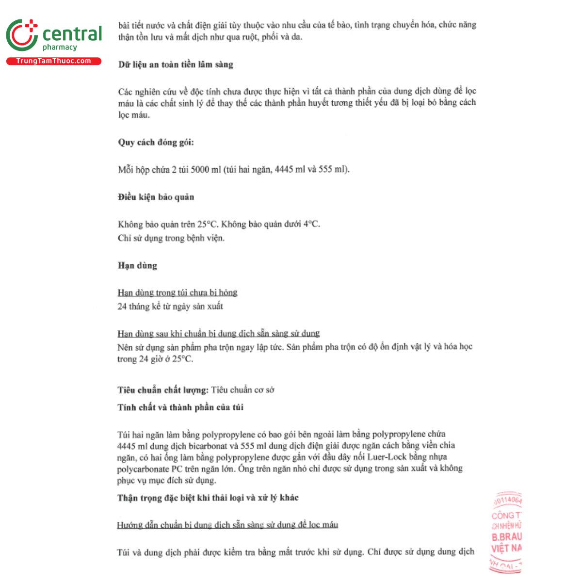 duosol without potassium solution for haemofiltration 1000ml 8 L4678 duosol without potassium solution for haemofiltration 1000ml 8 L4678